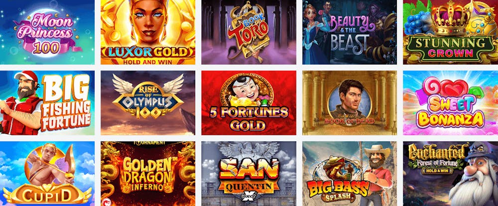 Utbud av slots på Svenplay Casino