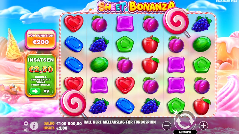 Sweet Bonanza: Information och detaljer logo