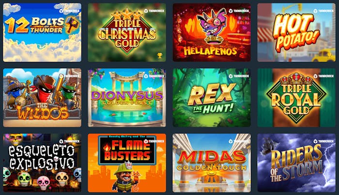 Screenshot på spel som Thunderkick erbjuder på casino utan svensk licens.