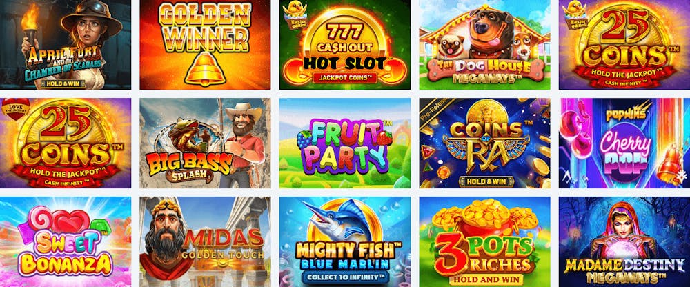 Upptäck tusentals slots på Wallacebet