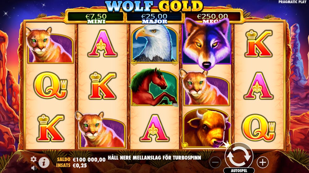 Wolf Gold: Information och detaljer logo