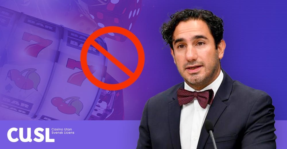 Ardalan Shekarabi föreslår ett förbud mot reklam för spel om pengar