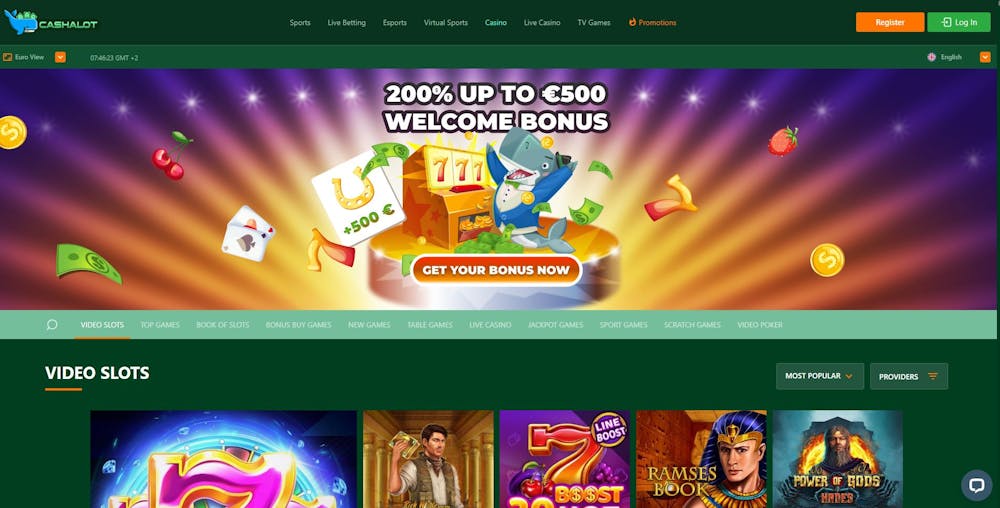 cashalot casino hemsida