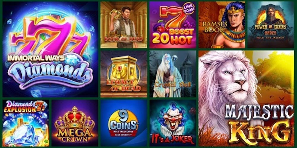 cashalot casino urval av spel