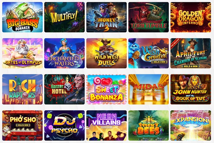 flamind casino urval av spel