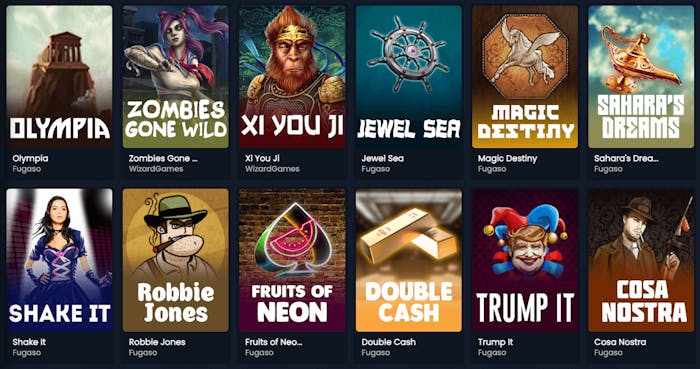Jackpottspel på Zen Casino