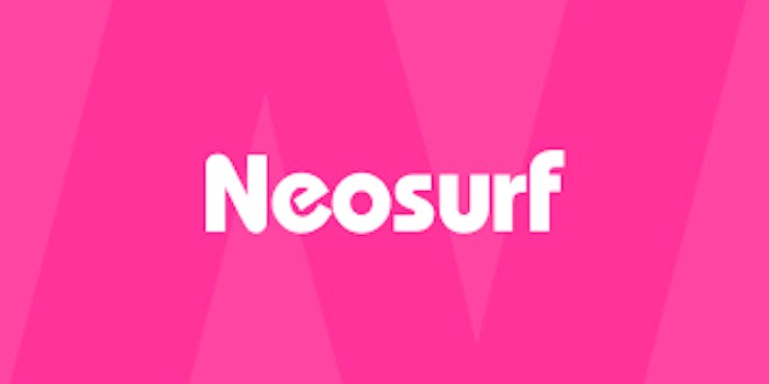 Neosurf casino logotyp